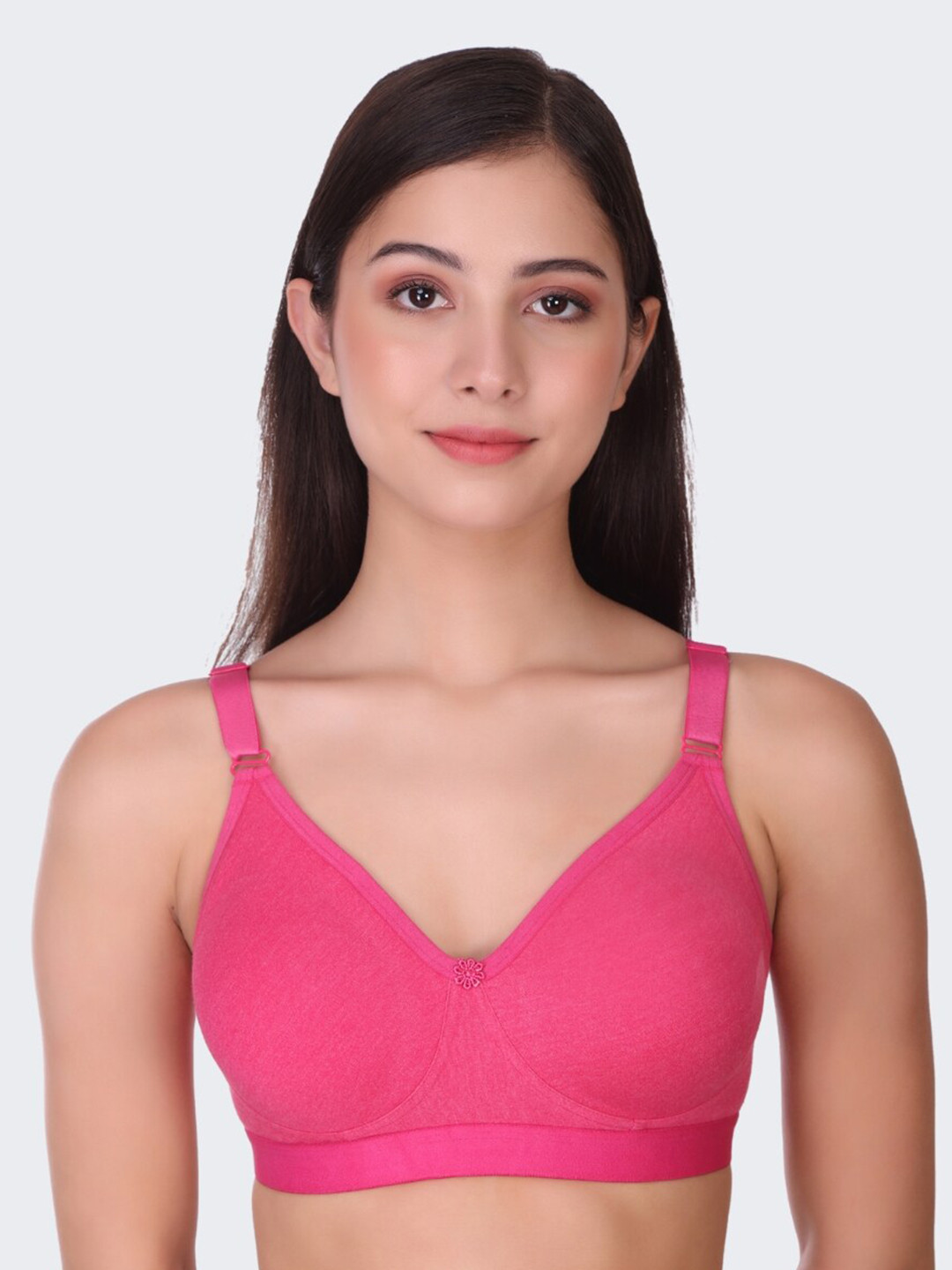 Buy POOJA RAGENEE Non Wired Full Coverage All Day Comfort Cotton Bra Bra for Women 23213552