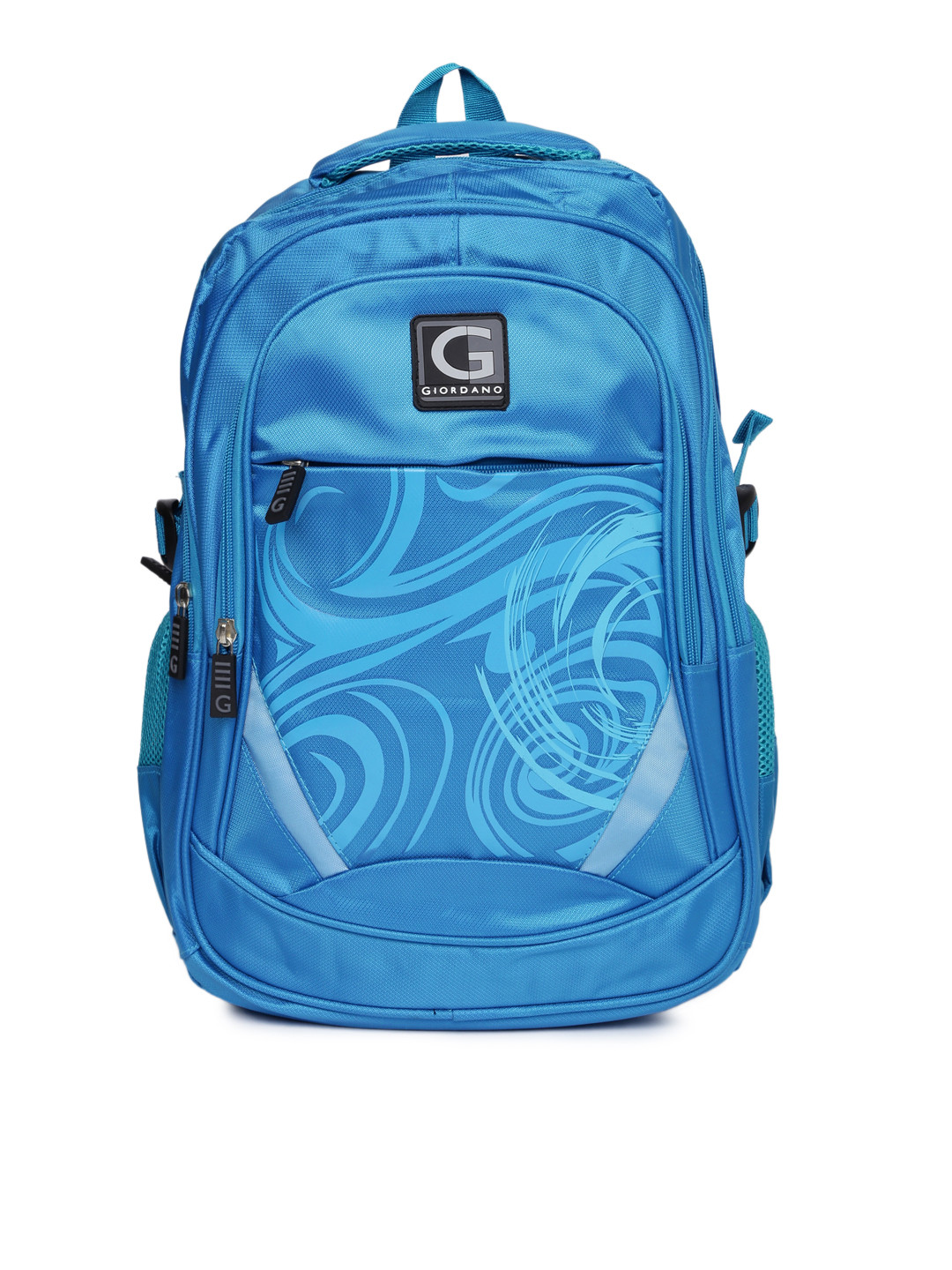 Buy GIORDANO Unisex Blue Printed Backpack Backpacks for Unisex