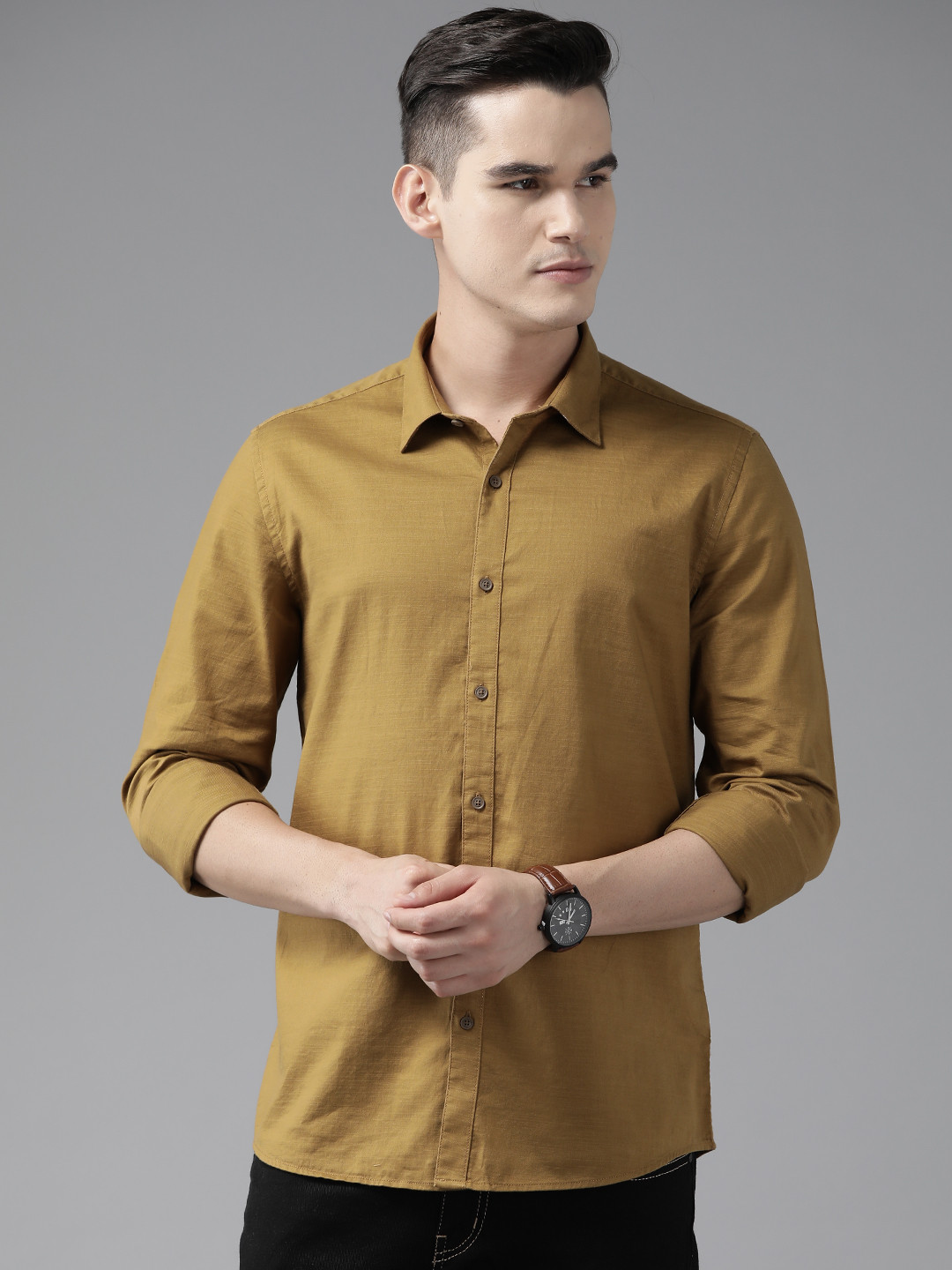Buy Blackberrys Pure Cotton India Slim Fit Casual Shirt Shirts for
