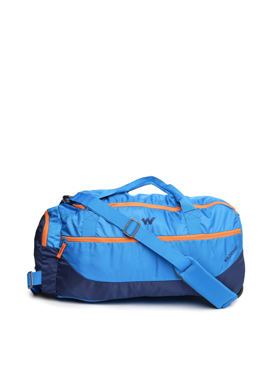 Buy Wildcraft Unisex Blue Rover 2 Duffel Bag With Skate Wheels Duffel