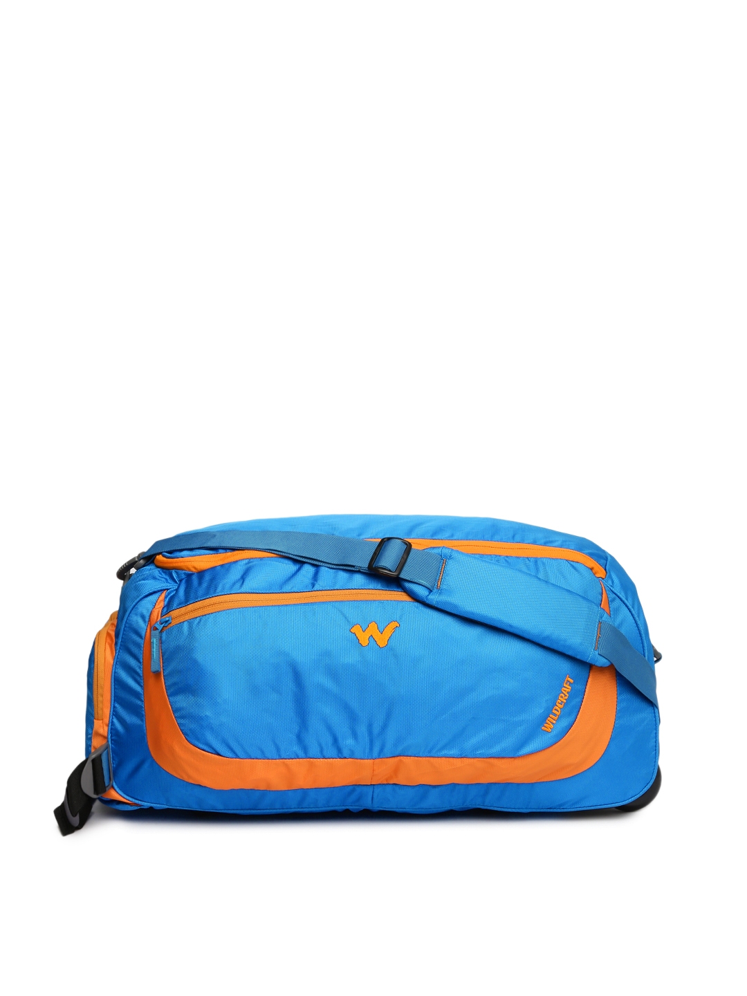 wildcraft shuttle travel duffle bag blue