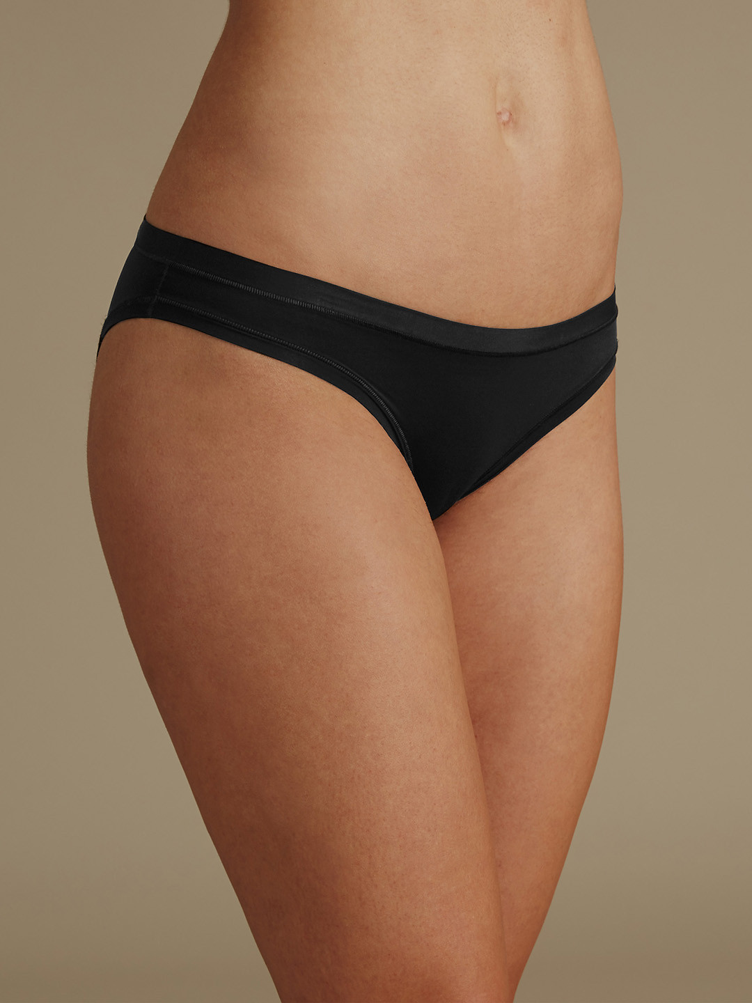 Buy Marks & Spencer Women Black Bikini Briefs 8040 Briefs for Women