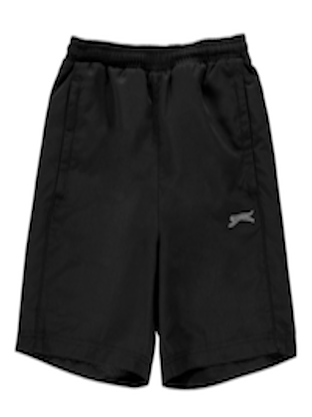 Buy Slazenger Boys Black Solid Regular Fit Sports Shorts - Shorts for ...