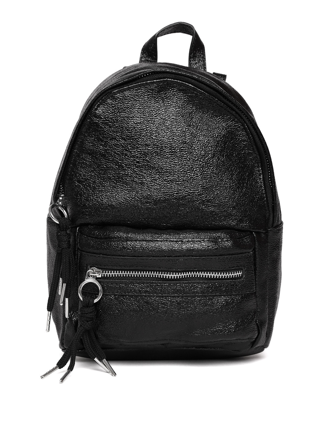 Buy MANGO Women Black Solid Backpack Backpacks for Women 2323946 Myntra