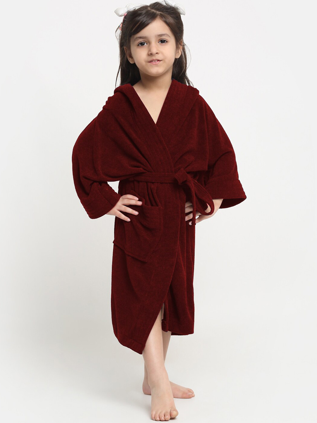 Buy Creeva Melodious Kids Bathrobe Bath Robe for Unisex Kids 23246976