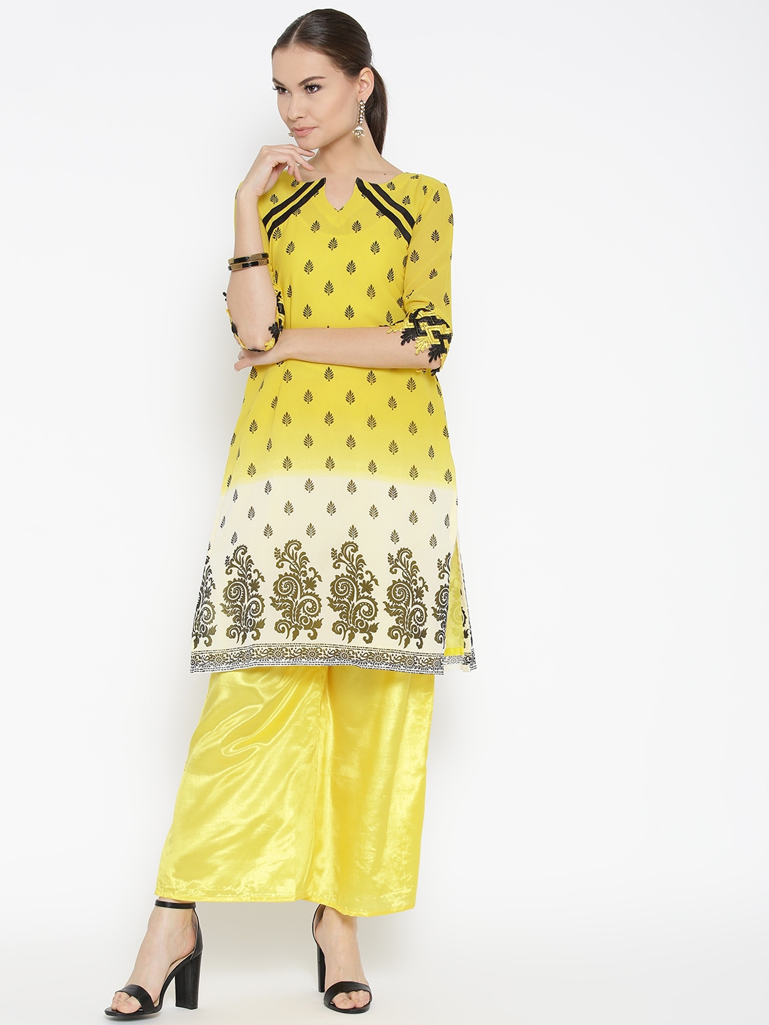 banarasi kurti plazo design