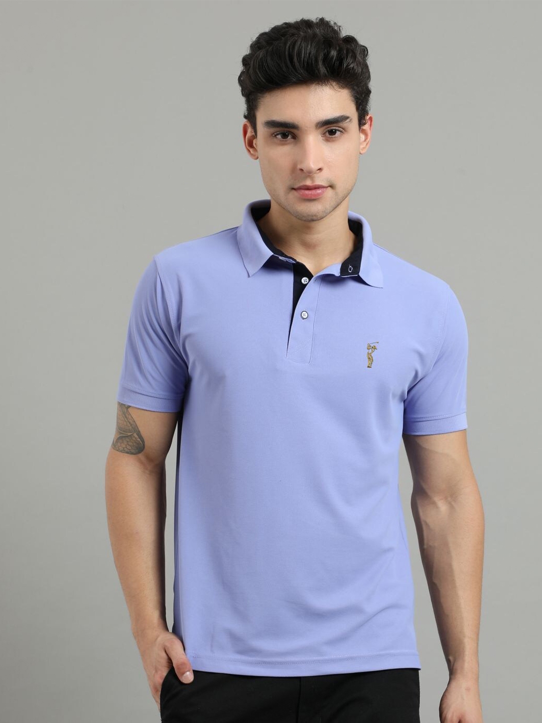 Buy STELLERS Polo Collar Dry Fit T Shirt - Tshirts for Men 23253866 ...