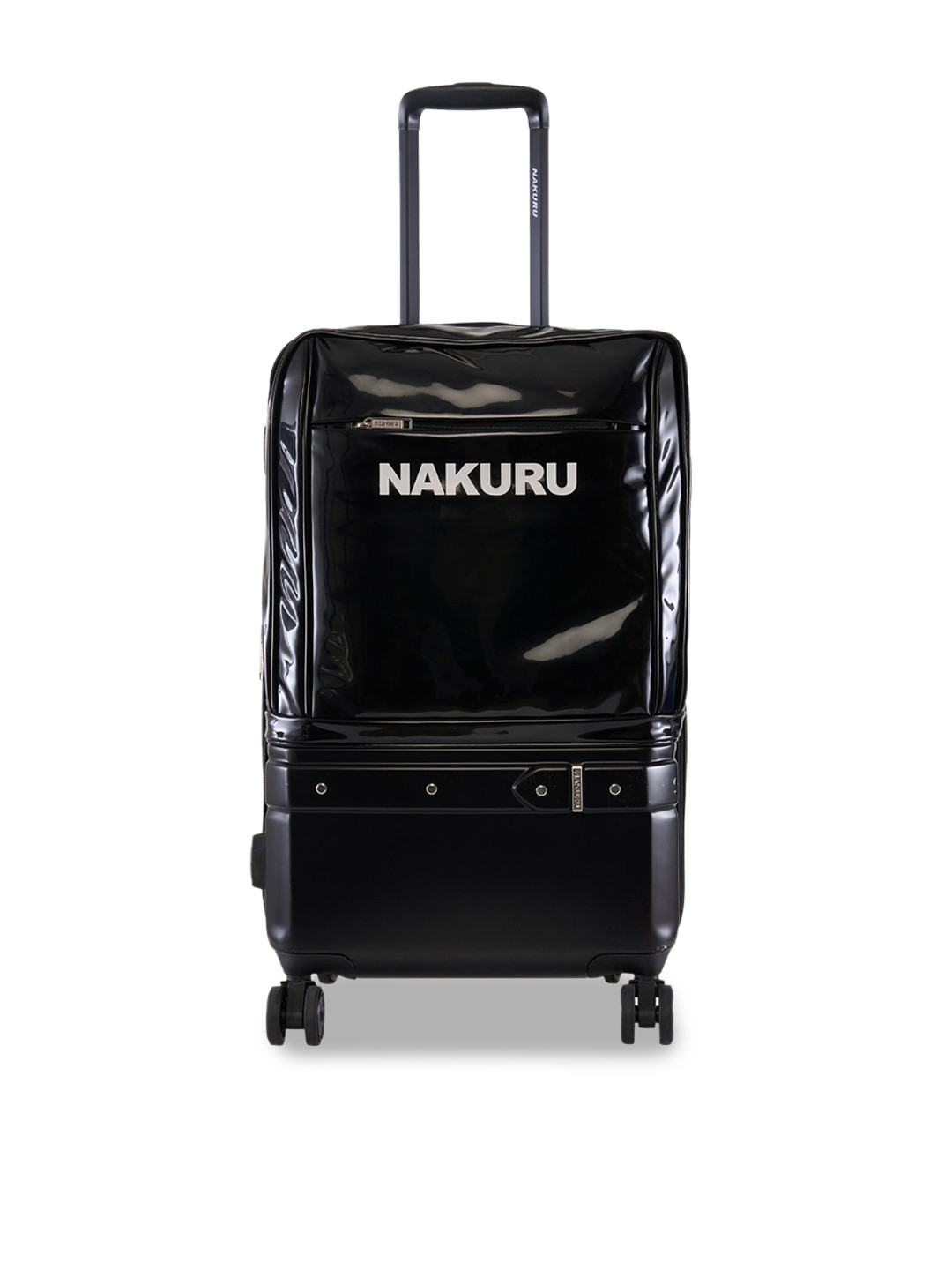 Buy NAKURU Voyager Hard Soft Medium Luggage Trolley Bag for Unisex