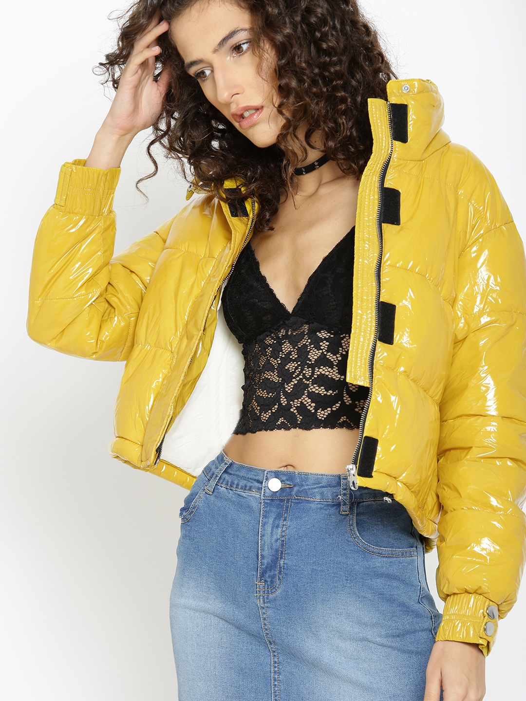 mango puffer jacket