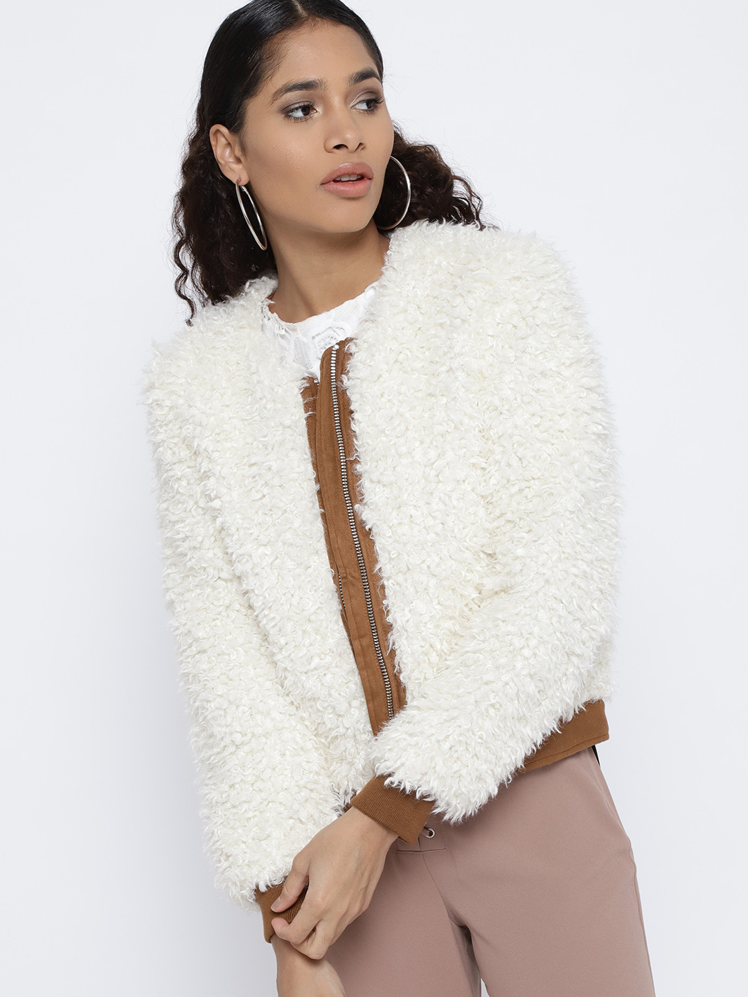 white jacket mango