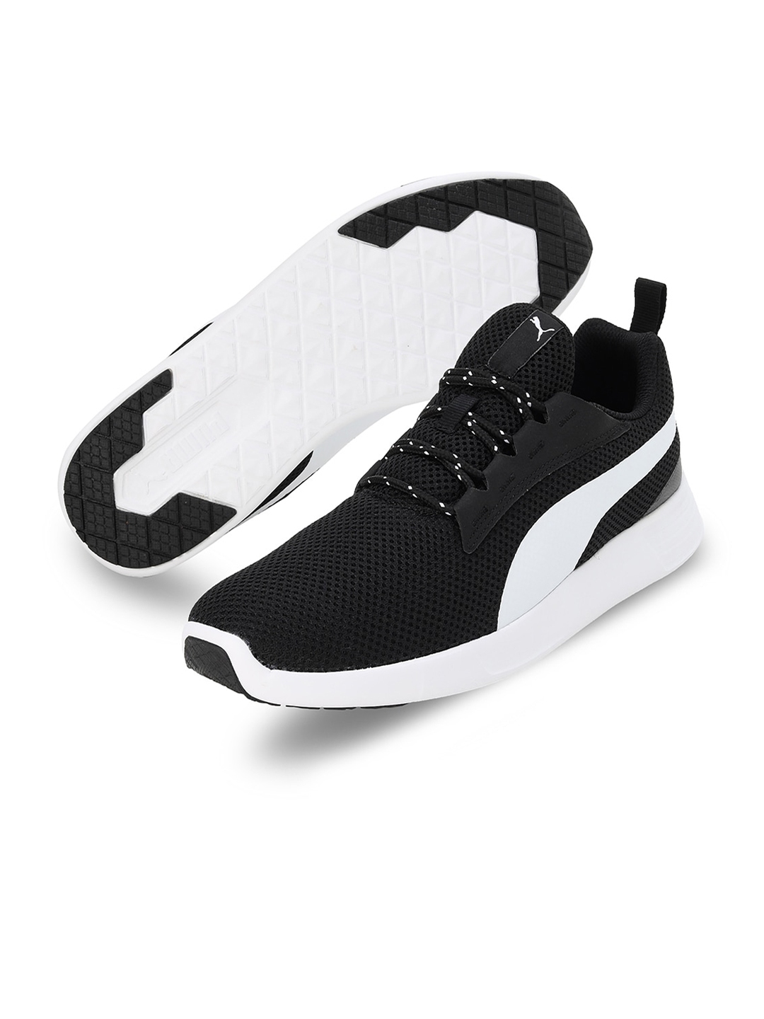 Buy Puma Buzz Colourblocked Lace Up Sneakers - Casual Shoes for Unisex ...