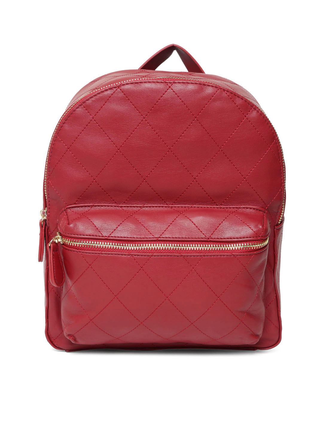 Buy FOREVER 21 Women Red Quilted Backpack Backpacks for Women 2326086