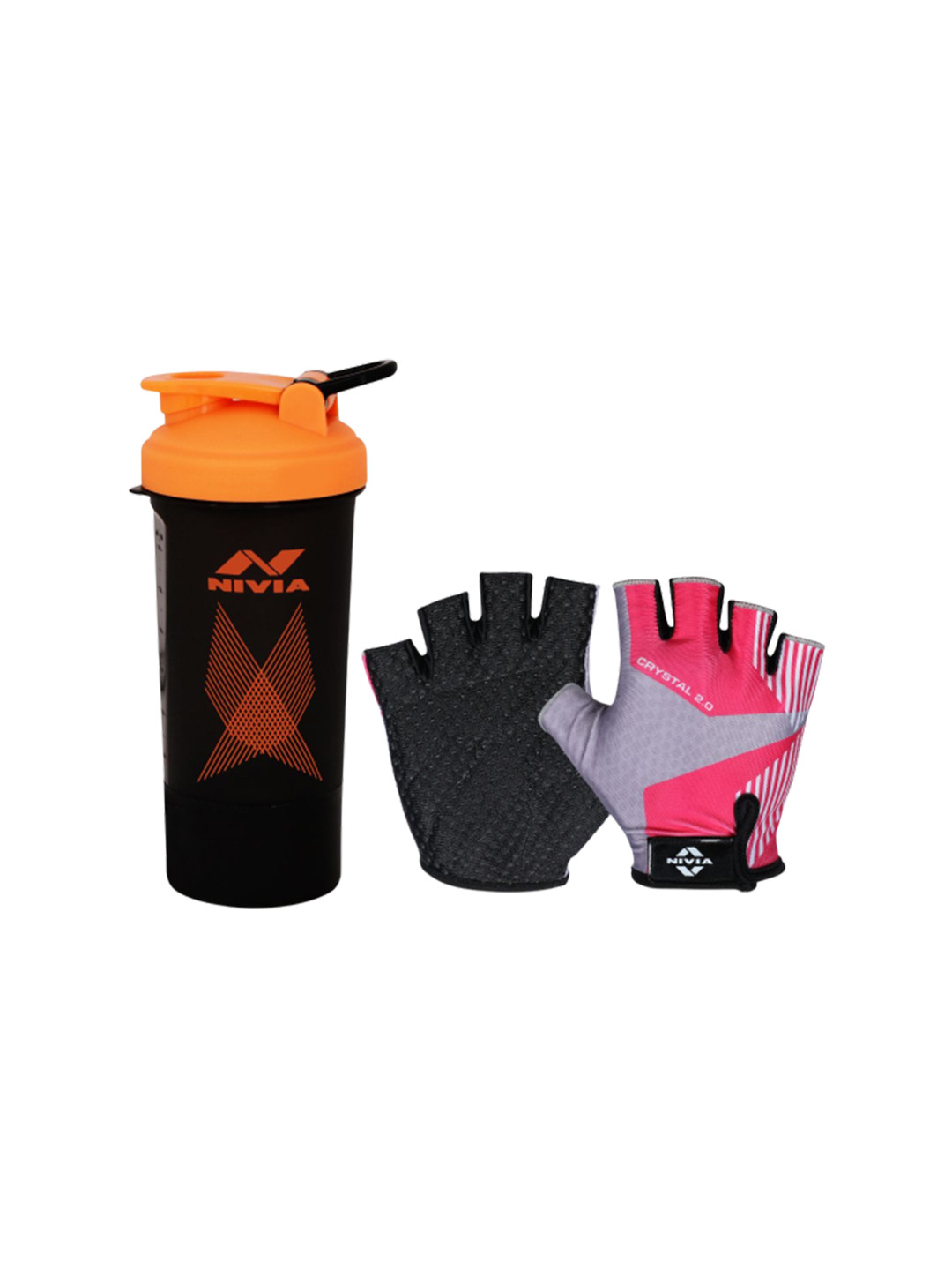 Buy NIVIA Color Blocked Leather Gym Gloves & Shaker Gloves for Unisex