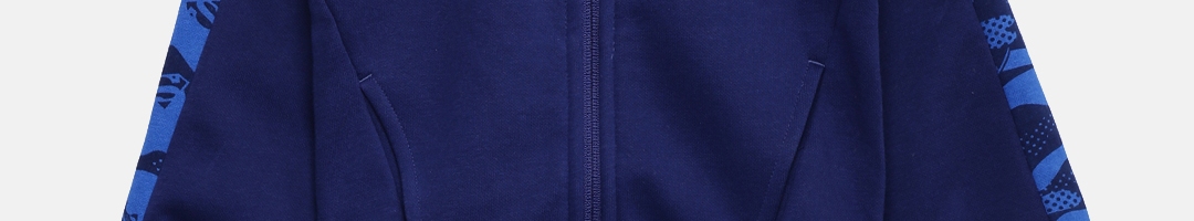 Buy Puma Boys Blue Solid Justice League Jacket - Jackets for Boys ...