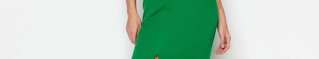 Buy Trendyol Strapless Side Slit Maxi Dress - Dresses for Women ...