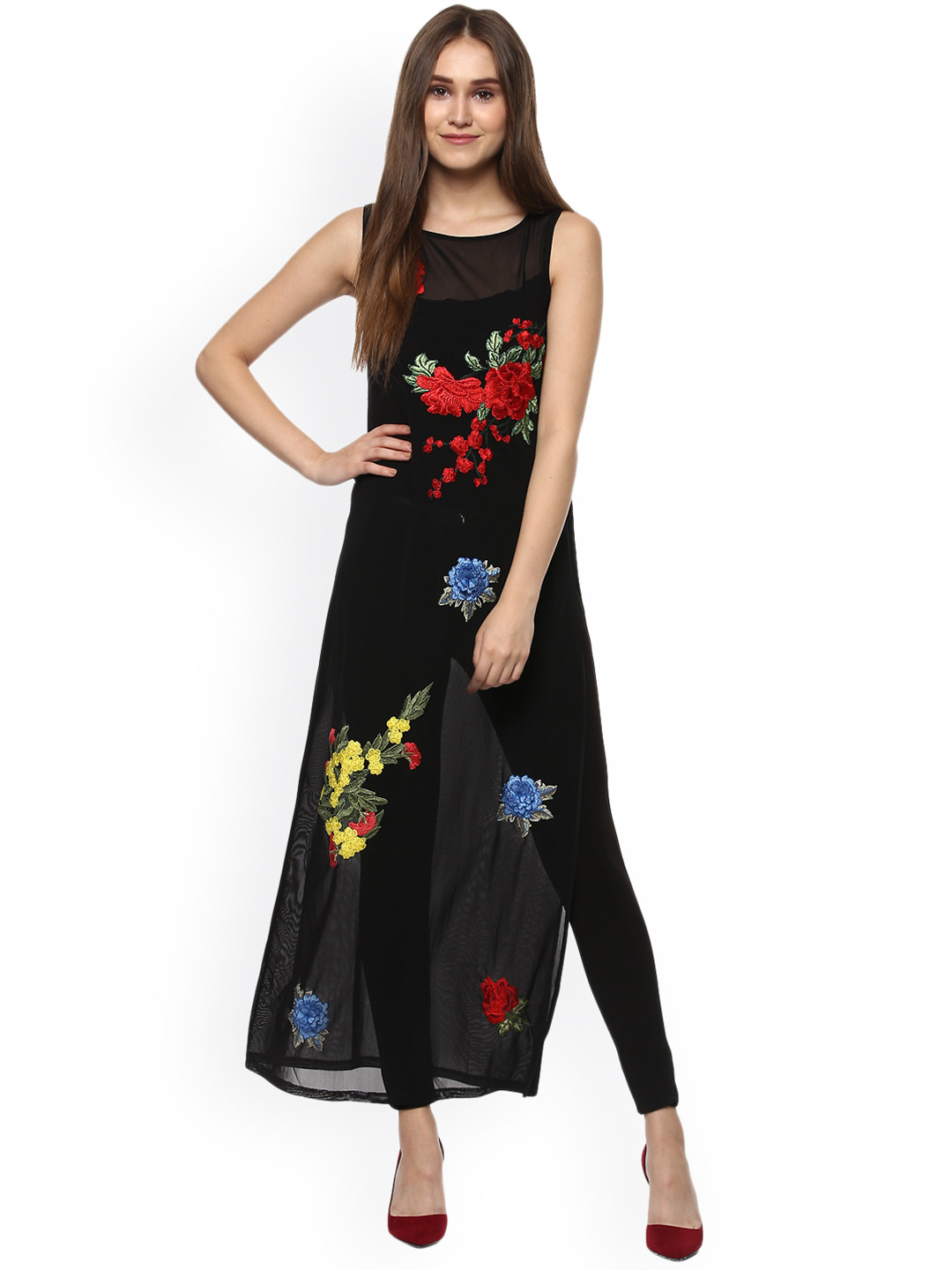 Buy Kazo Women Black Printed Bodycon Dress Dresses for Women 2328464