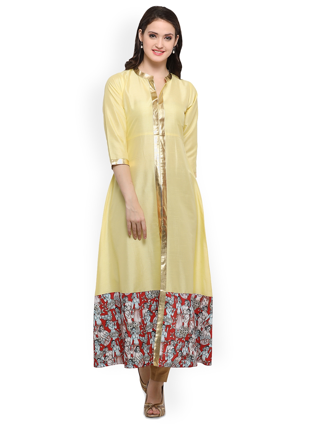 anarkali kurti myntra