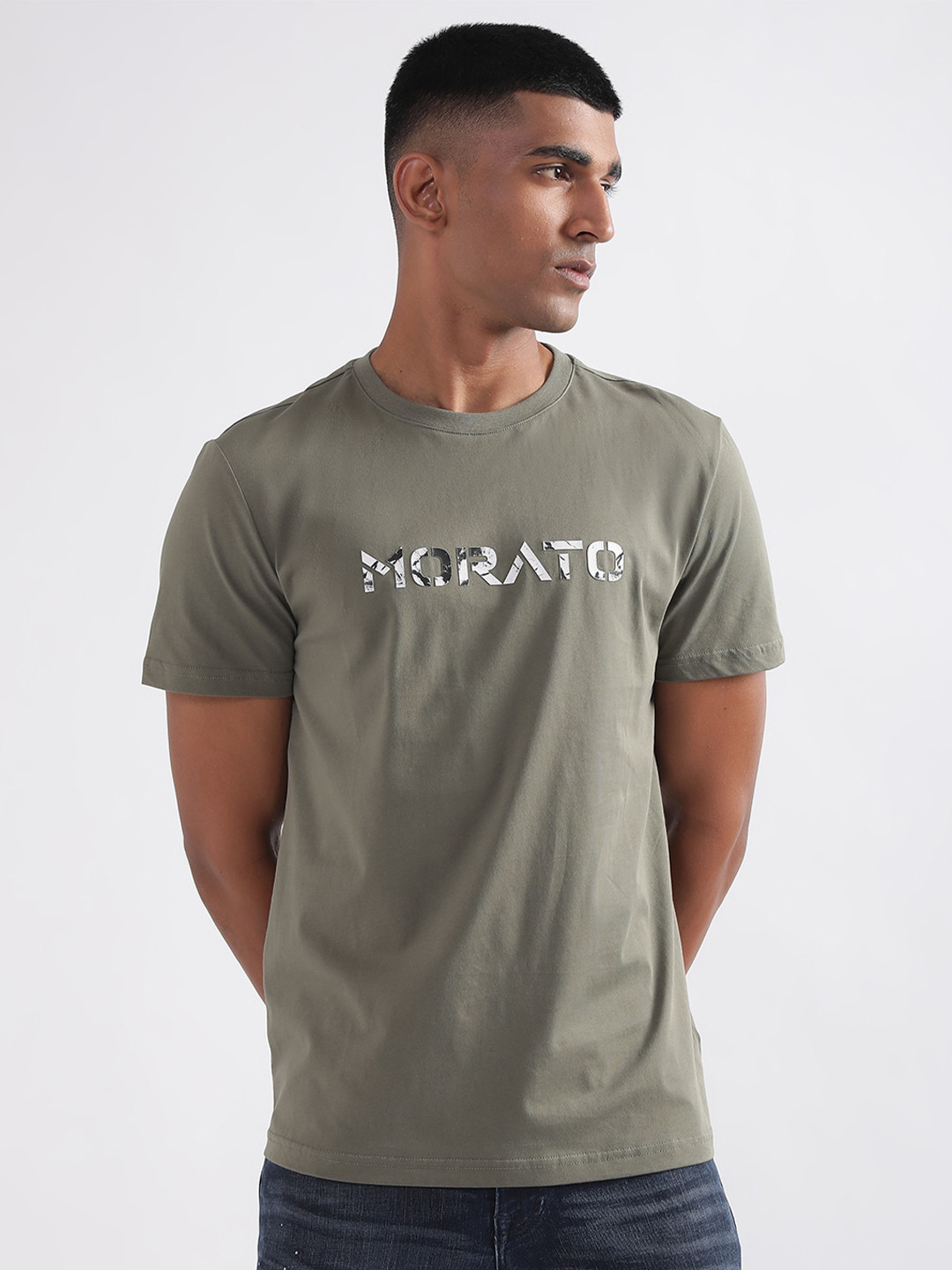 Antony Morato Bicolor Viscose Pattern Shirt