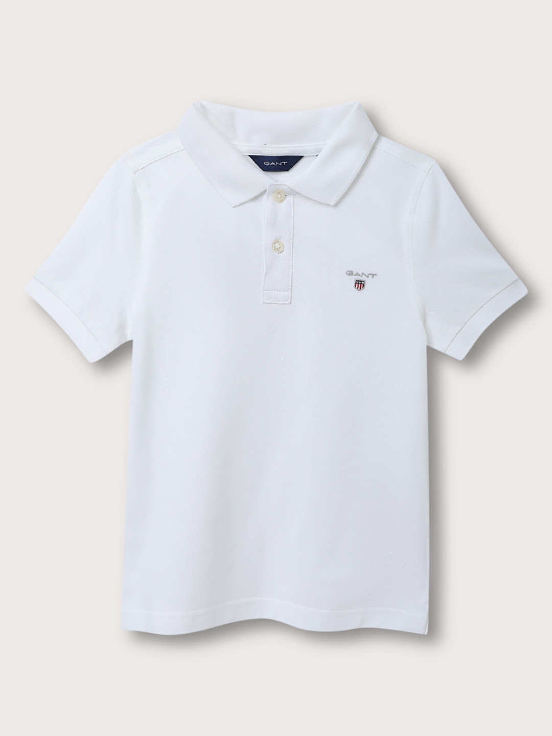Gant Boys Blue Short Sleeves Polo Tshirt