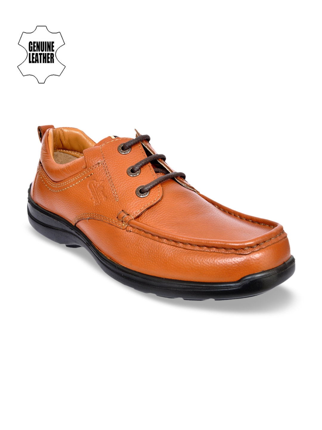 allen cooper tan formal shoes
