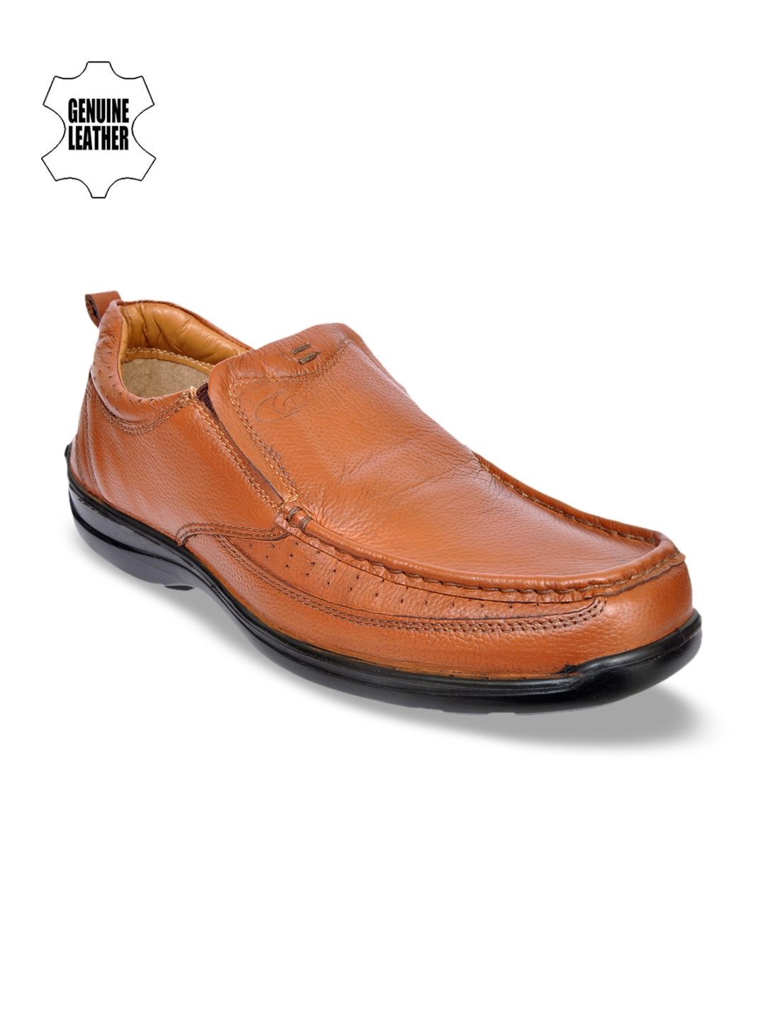 allen cooper tan formal shoes