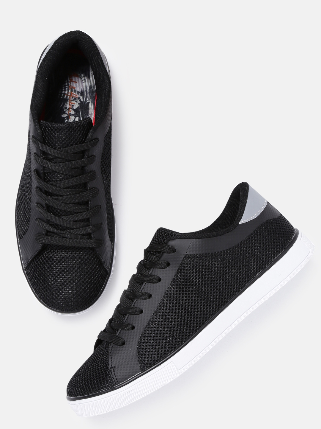 mast and harbour black sneakers