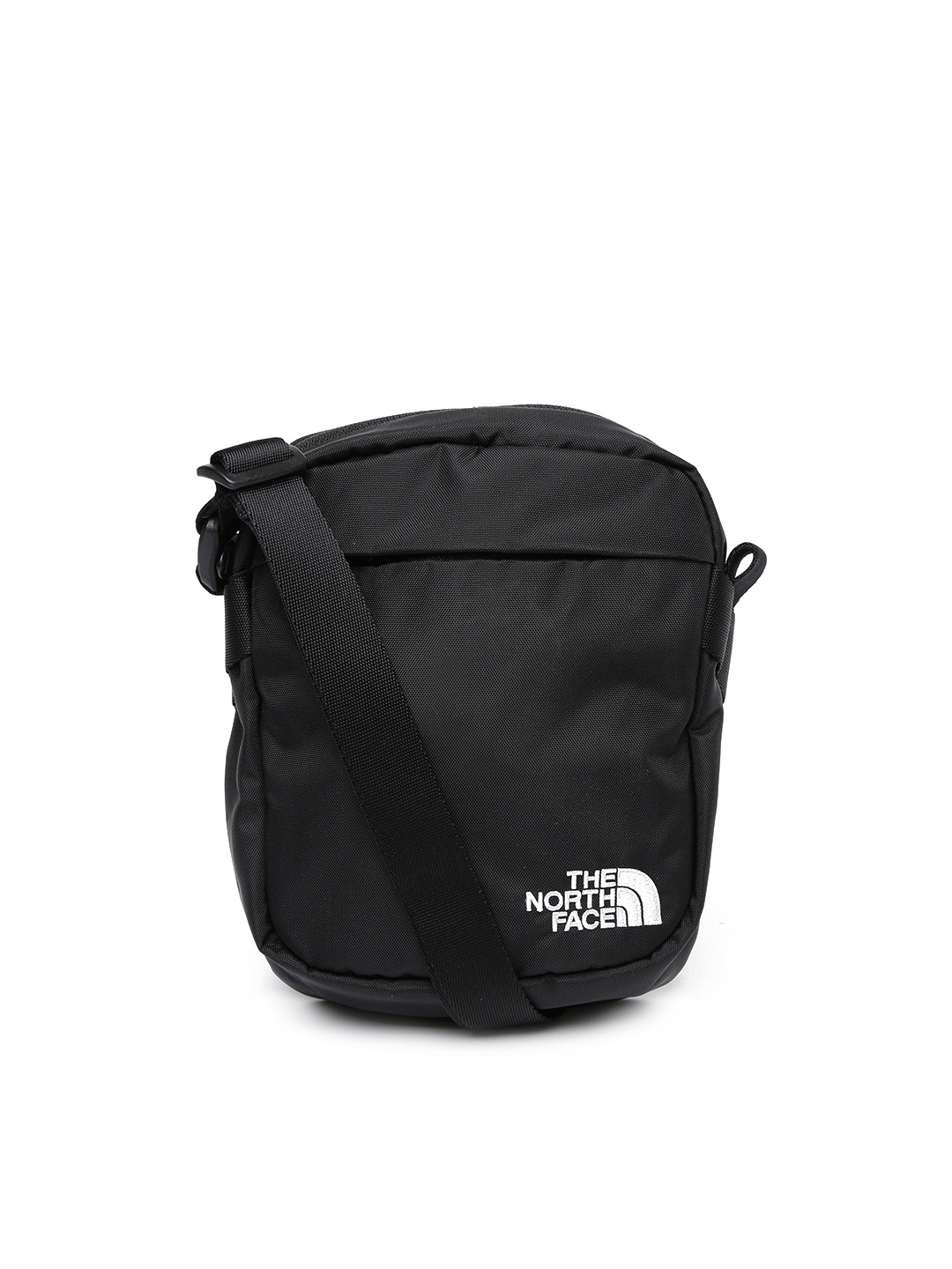 Buy The North Face Unisex Black Solid Messenger Bag - Messenger Bag for ...