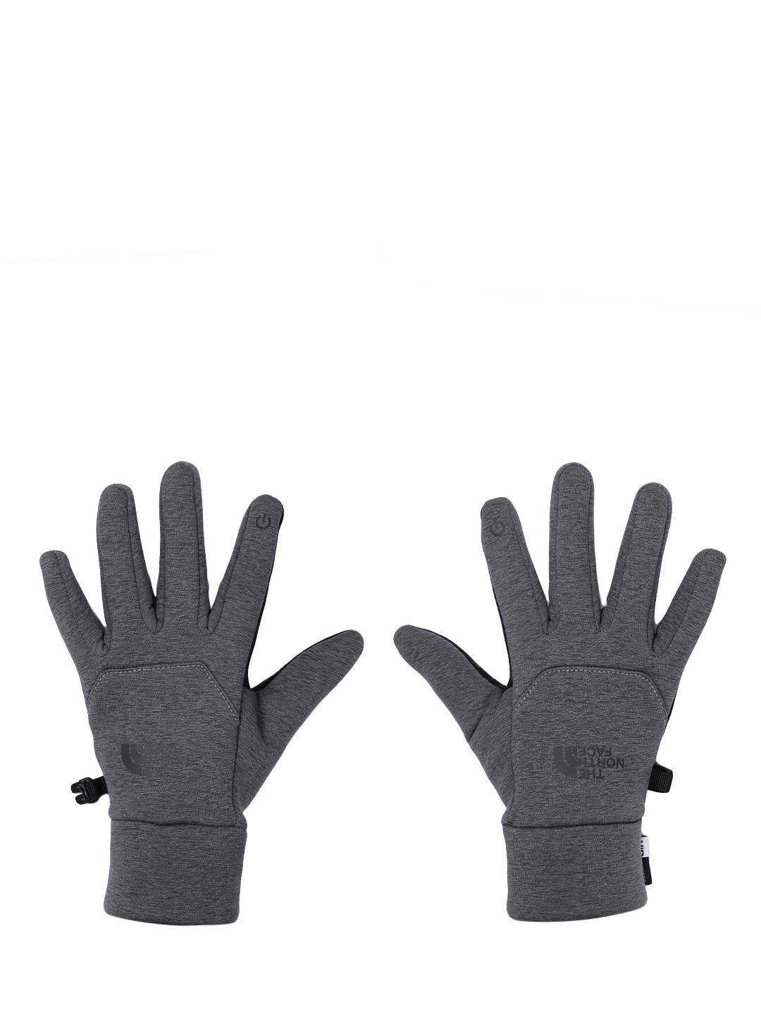 Buy The North Face Men Grey & Black ETIP Hardface Gloves Gloves for