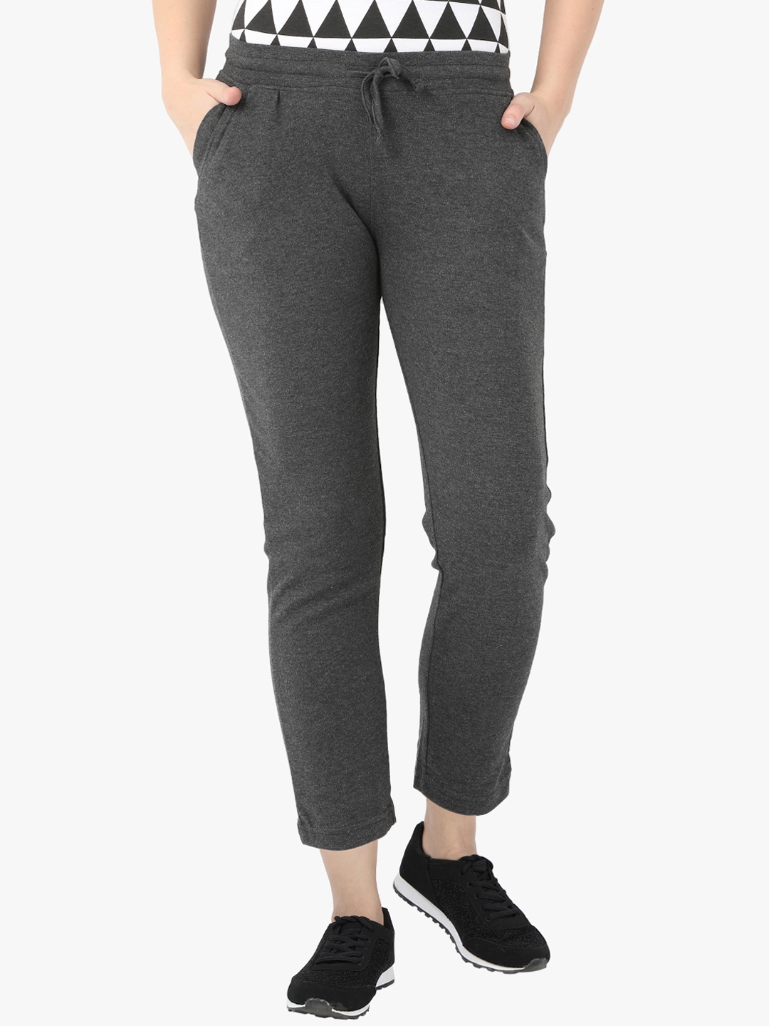 womens grey track pants