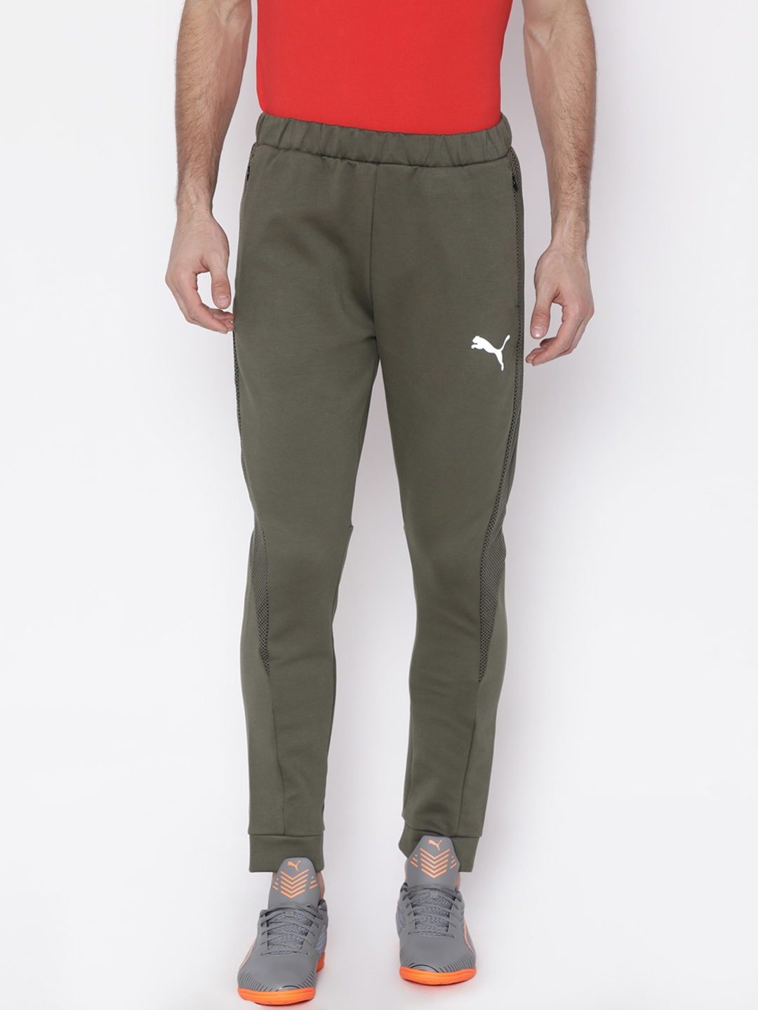 olive track pants