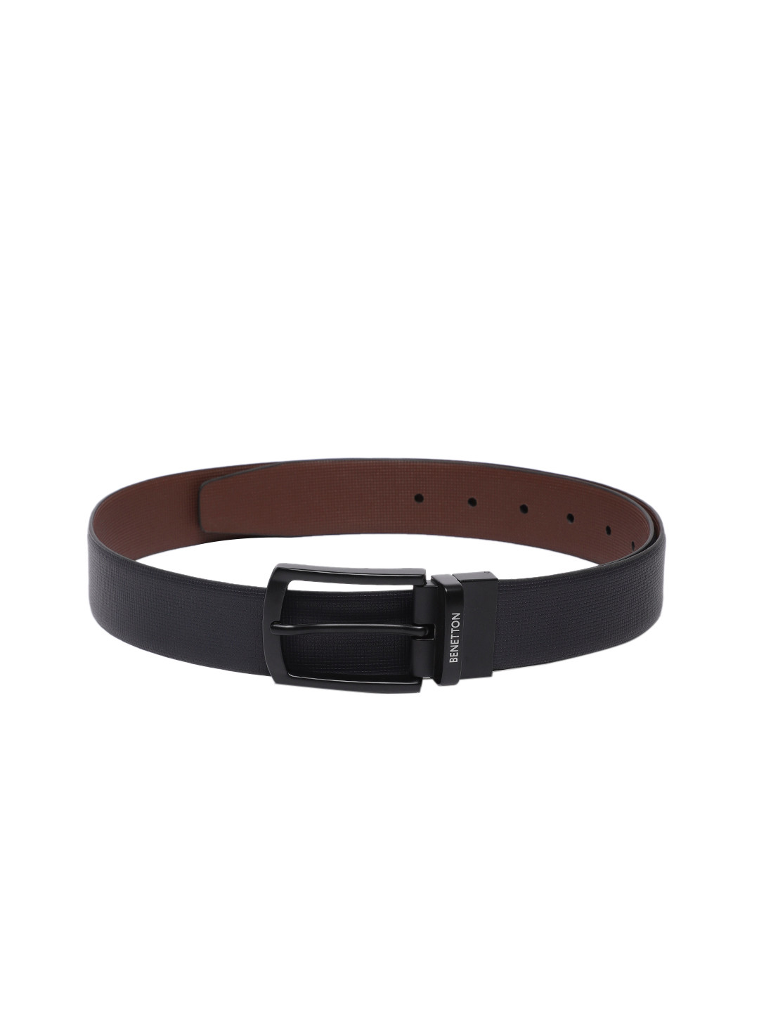 benetton leather belt