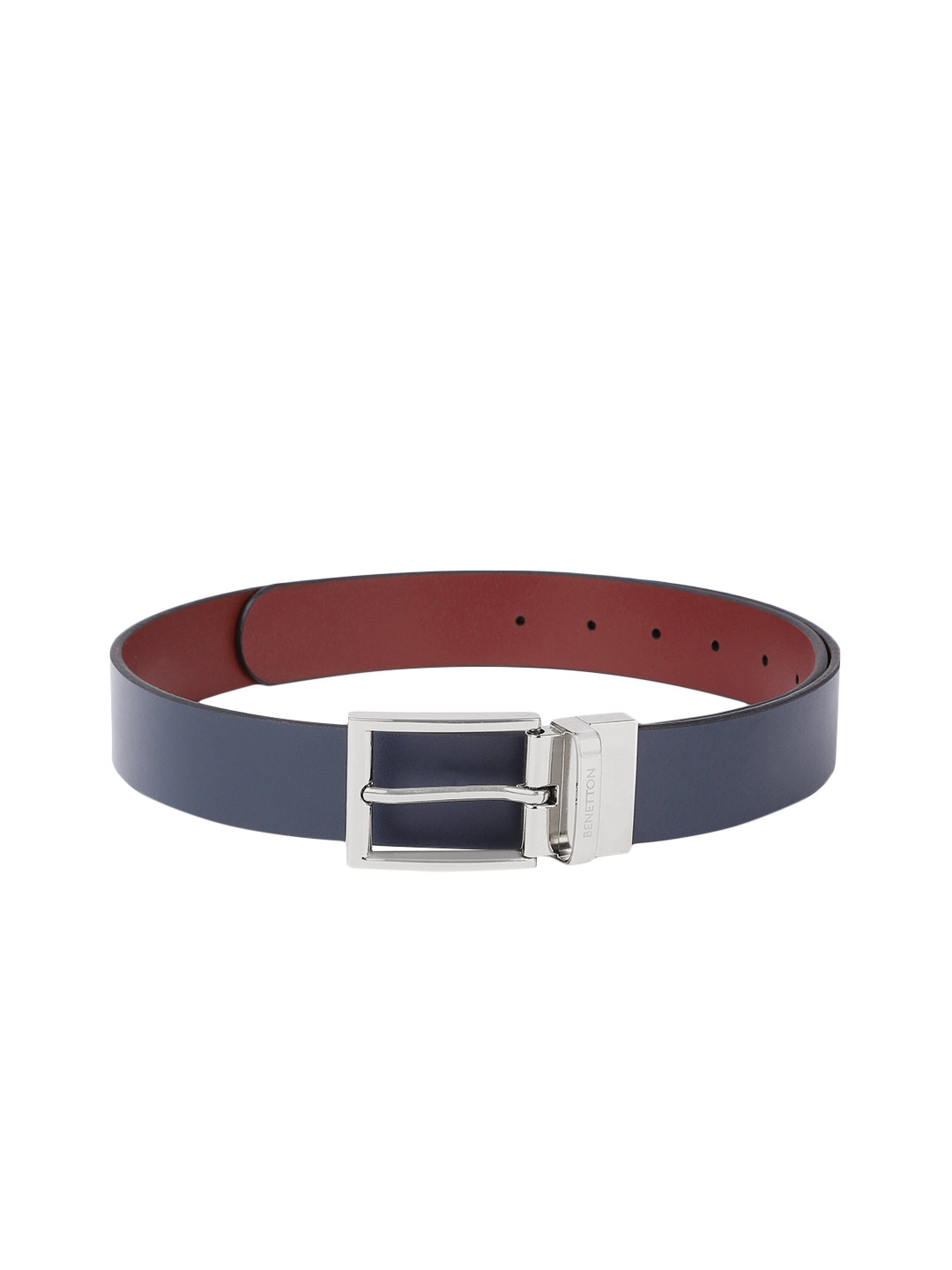 benetton leather belt