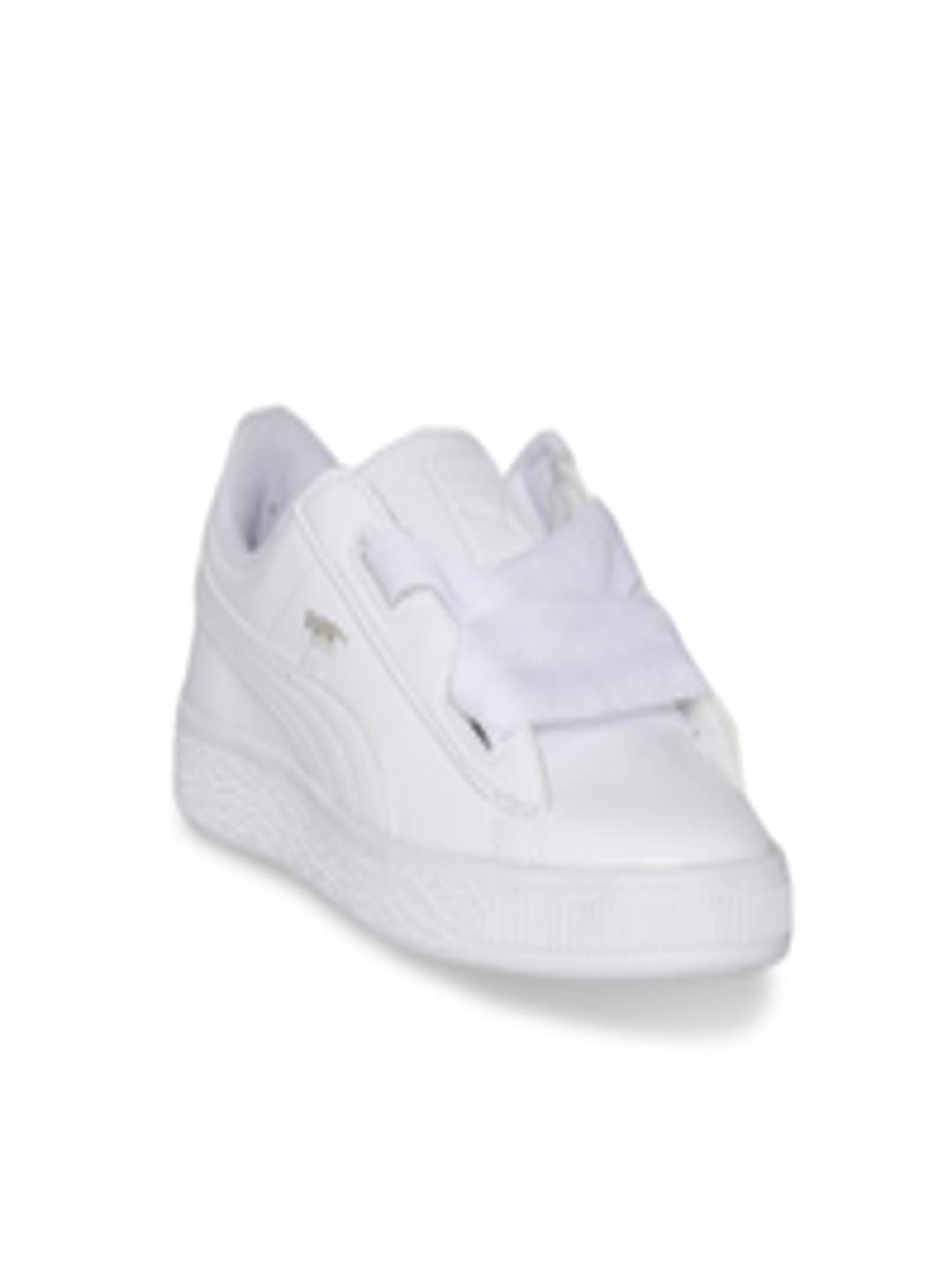 Buy Puma Girls White Leather Sneakers - Casual Shoes for Girls 2335379 ...