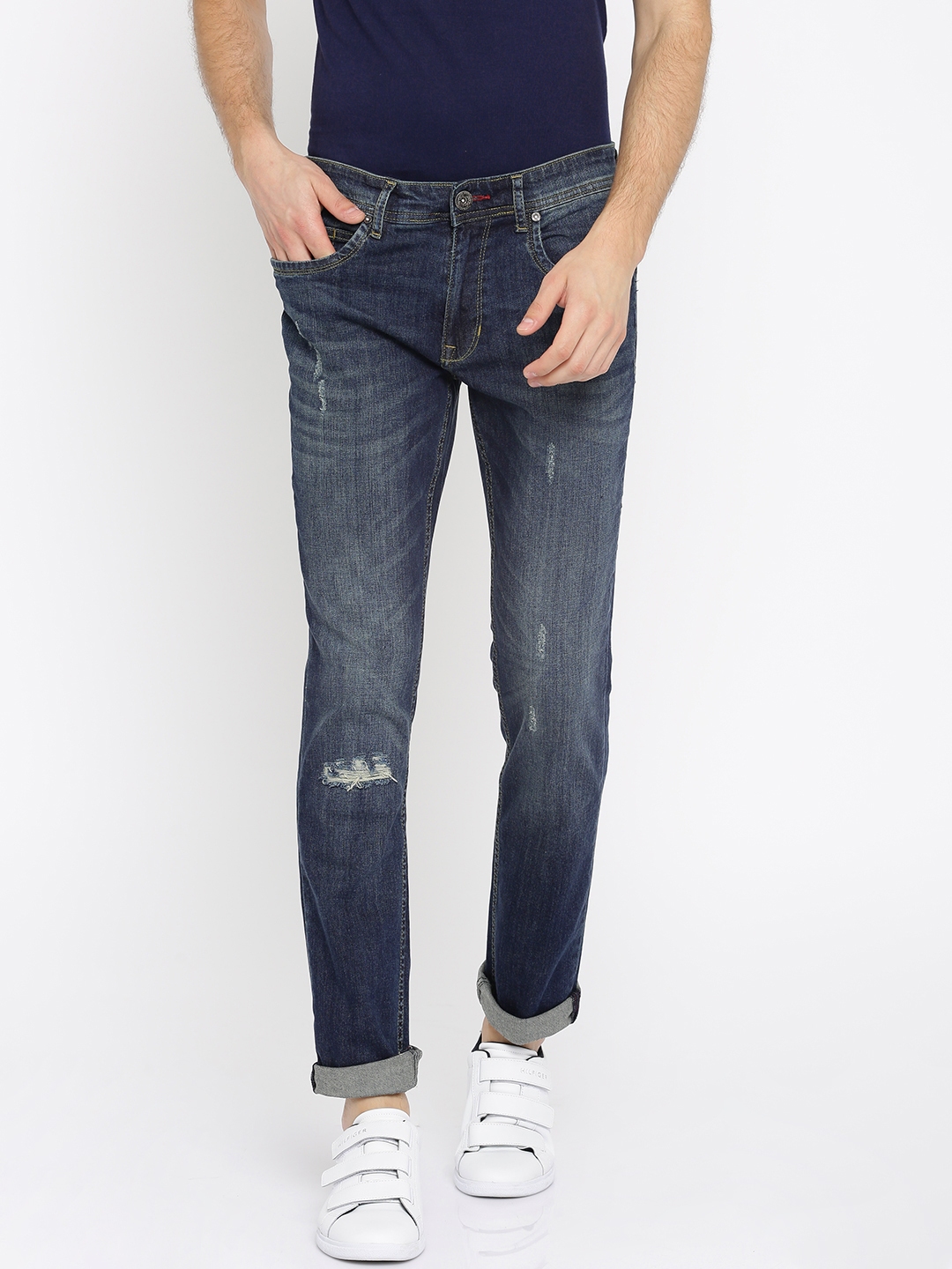 lee cooper denim joggers
