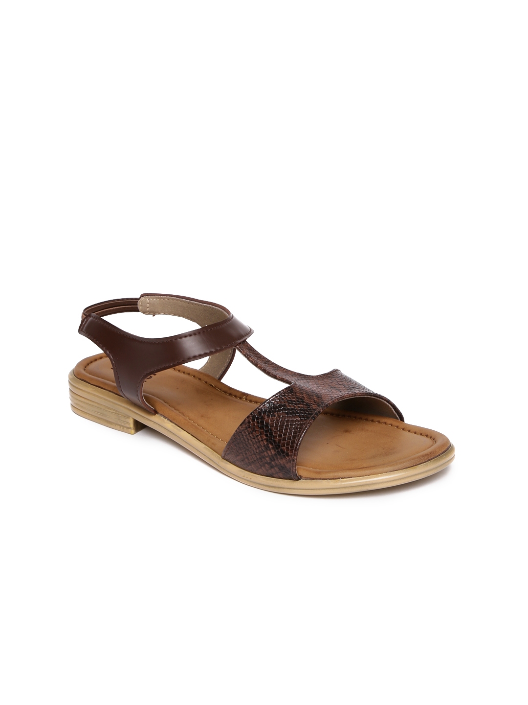 cheap brown flats