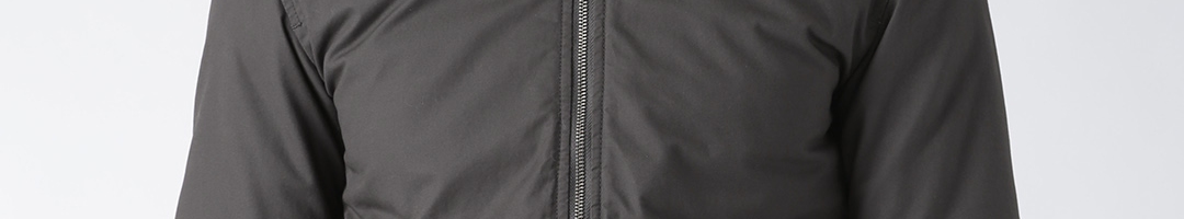 Buy Numero Uno Men Charcoal Solid Bomber - Jackets for Men 2337195 | Myntra