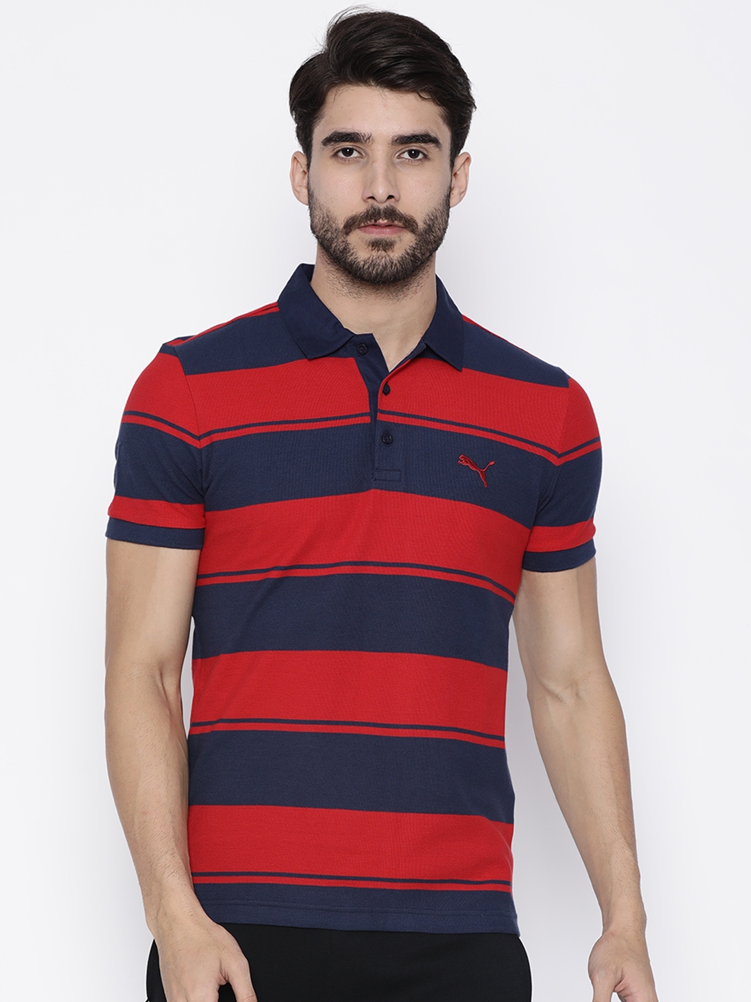 puma striped t shirt