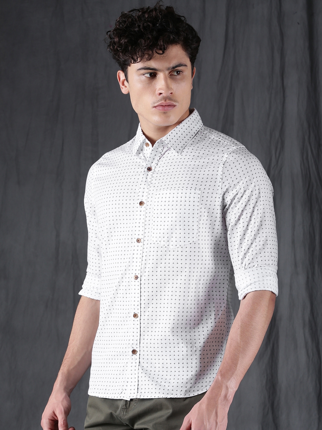 myntra white shirts