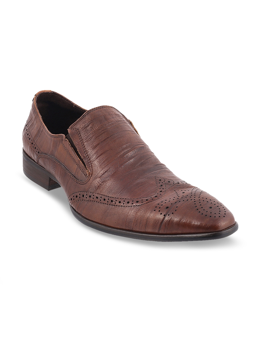 mochi brown formal shoes