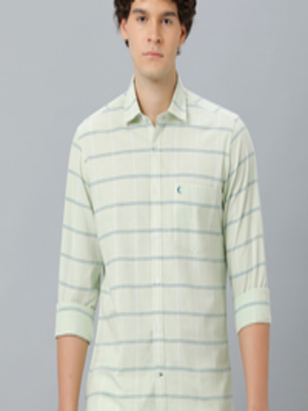 Buy CAVALLO By Linen Club Checked Linen Cotton Casual Shirt - Shirts ...