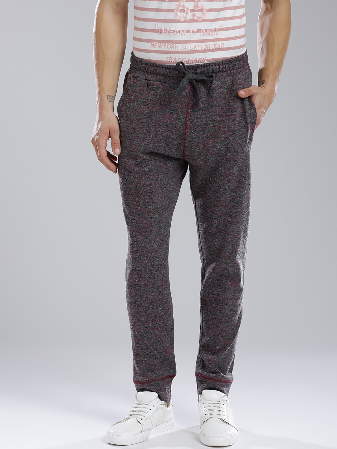grey charcoal joggers