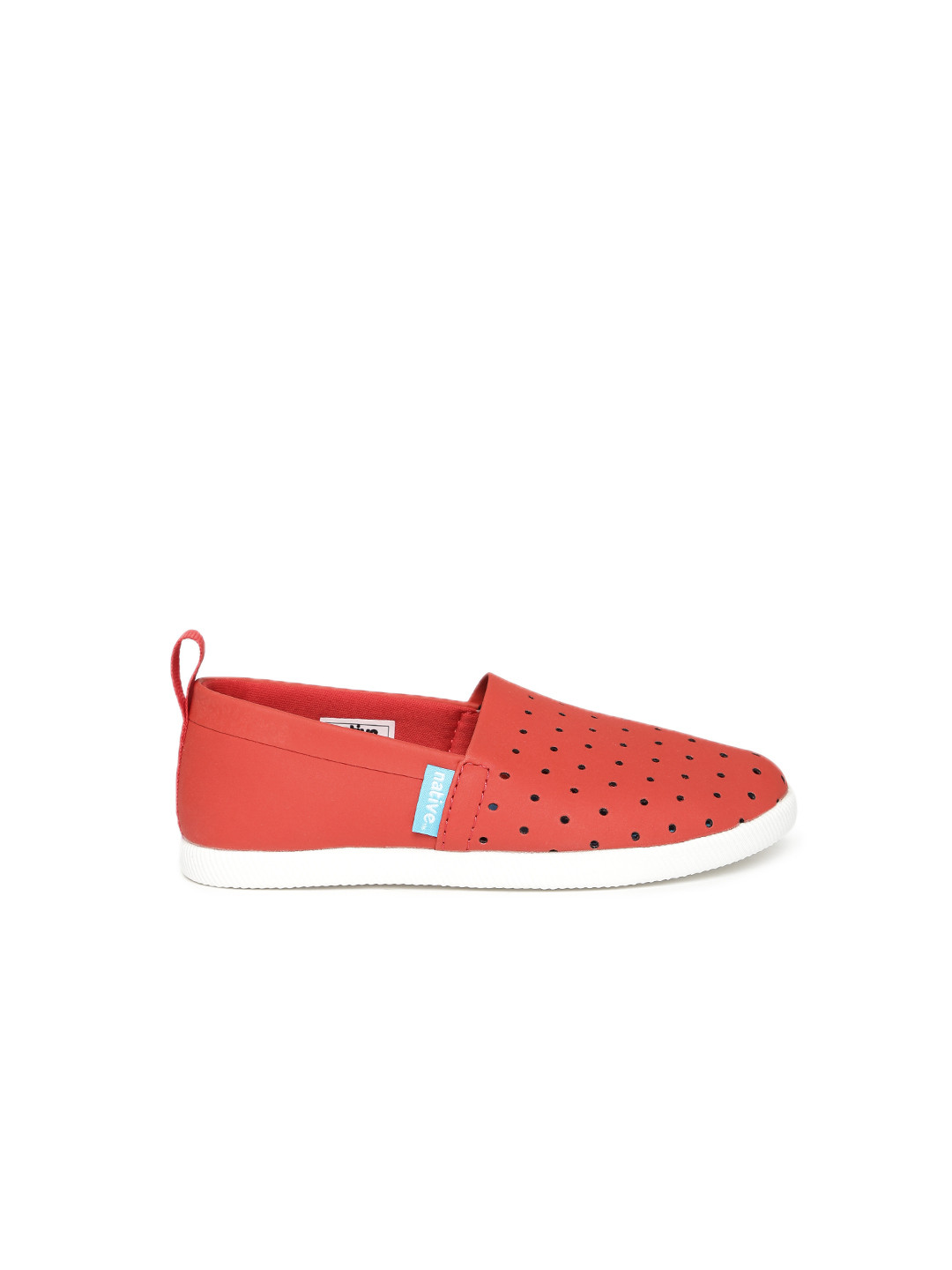 Buy Native Shoes Kids Red Venice Slip On Sneakers Casual Shoes for
