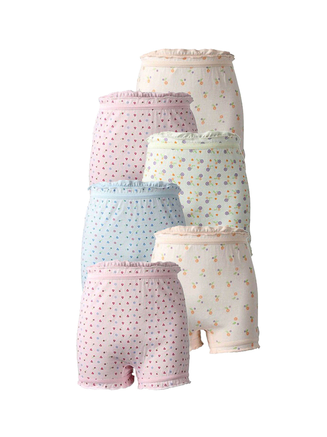 Buy CAREPLUS Kids Pack Of 6 Pure Cotton Boy Shorts Briefs Prince_Lc_3 6