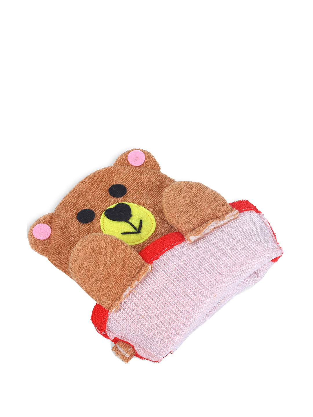 Buy Baby Moo Infant Kids Teddy Bear Shaped Loofah Bath Glove Baby