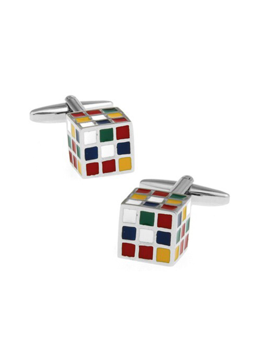 Buy The Tie Hub White & Red Quirky Cufflinks Cufflinks for Men