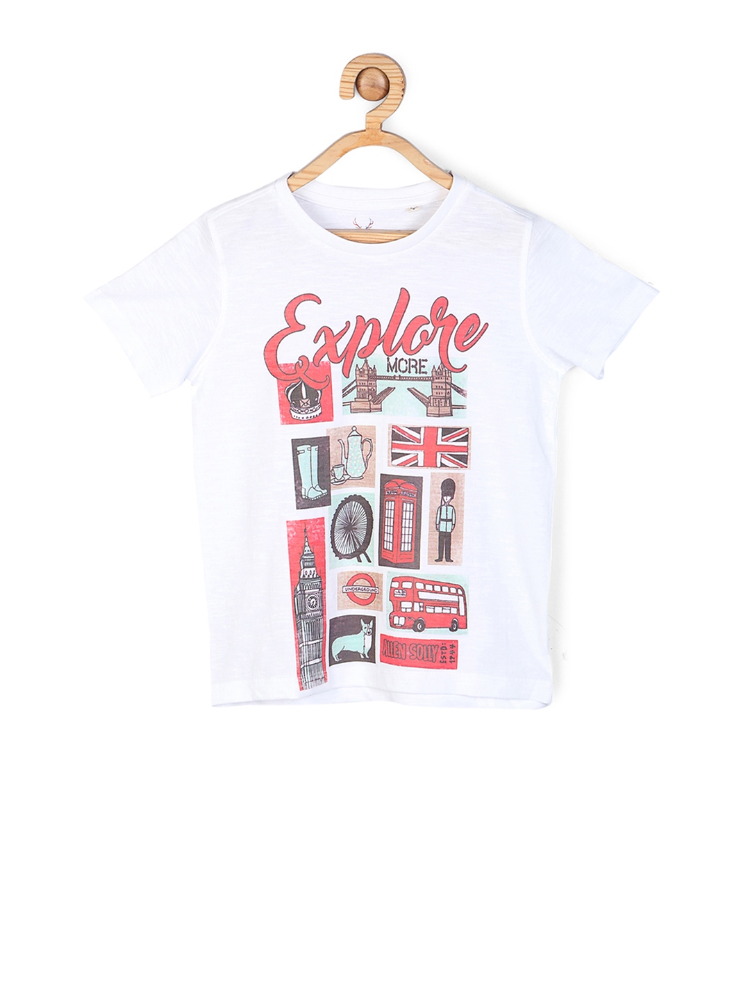 allen solly t shirt for boys
