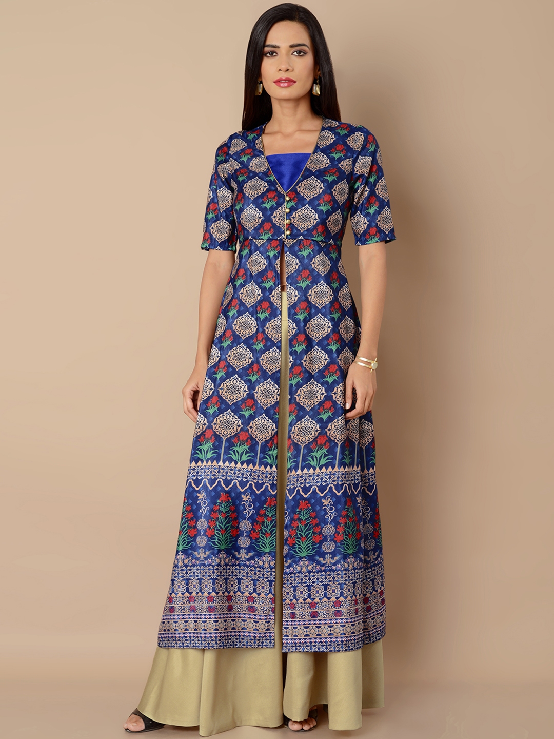 indya blue kurta
