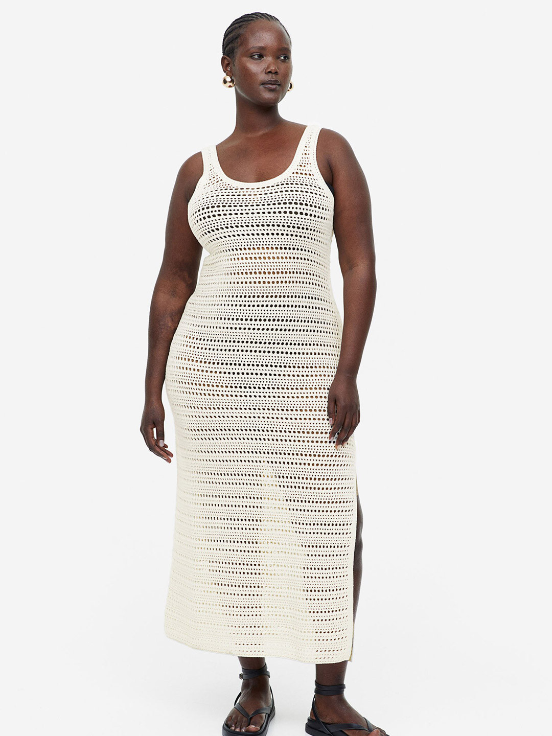 Buy H&M Crochet Look Dress Dresses for Women 23495212 Myntra