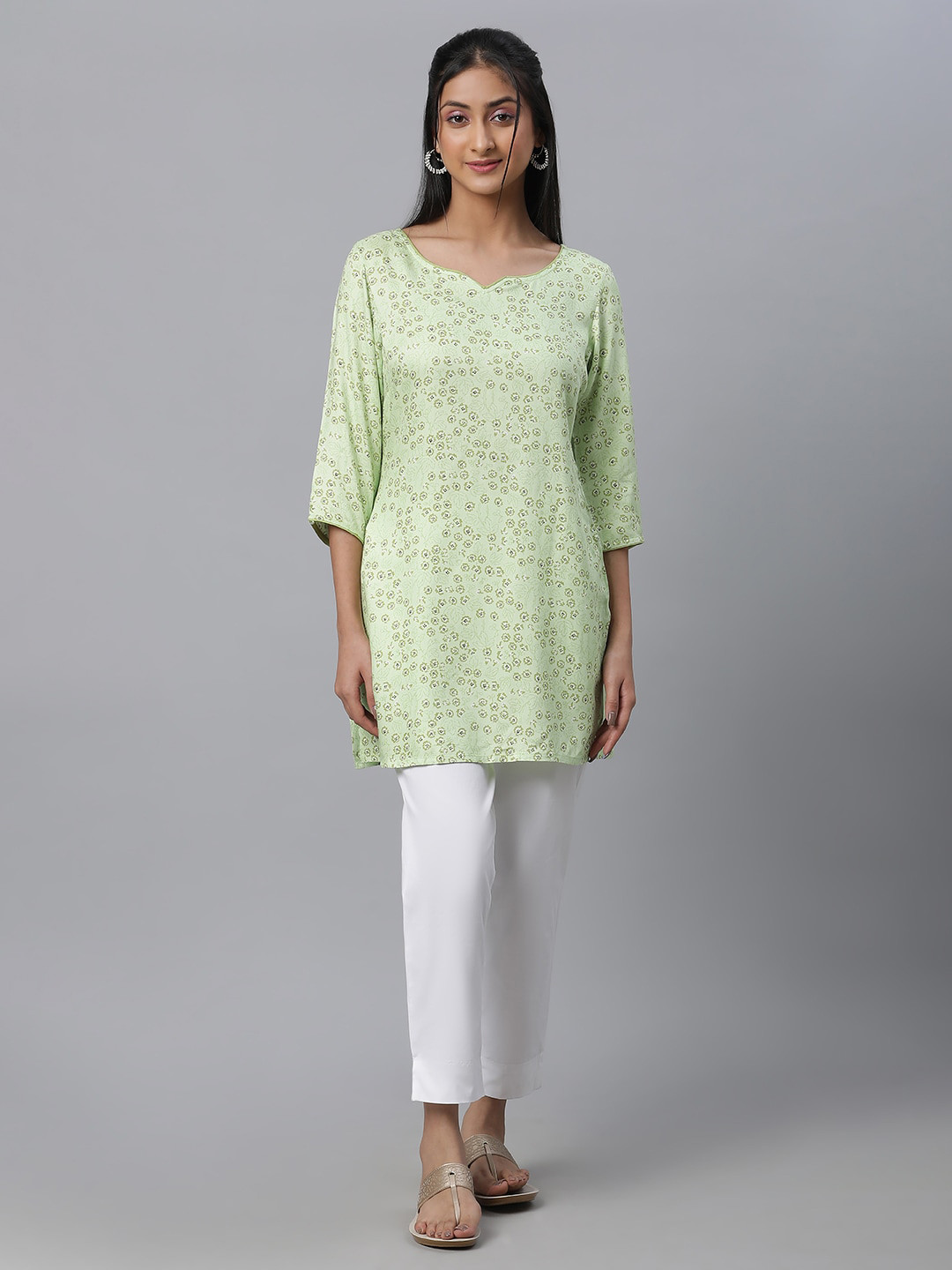 Z6703 - Floral Kurti main image 1