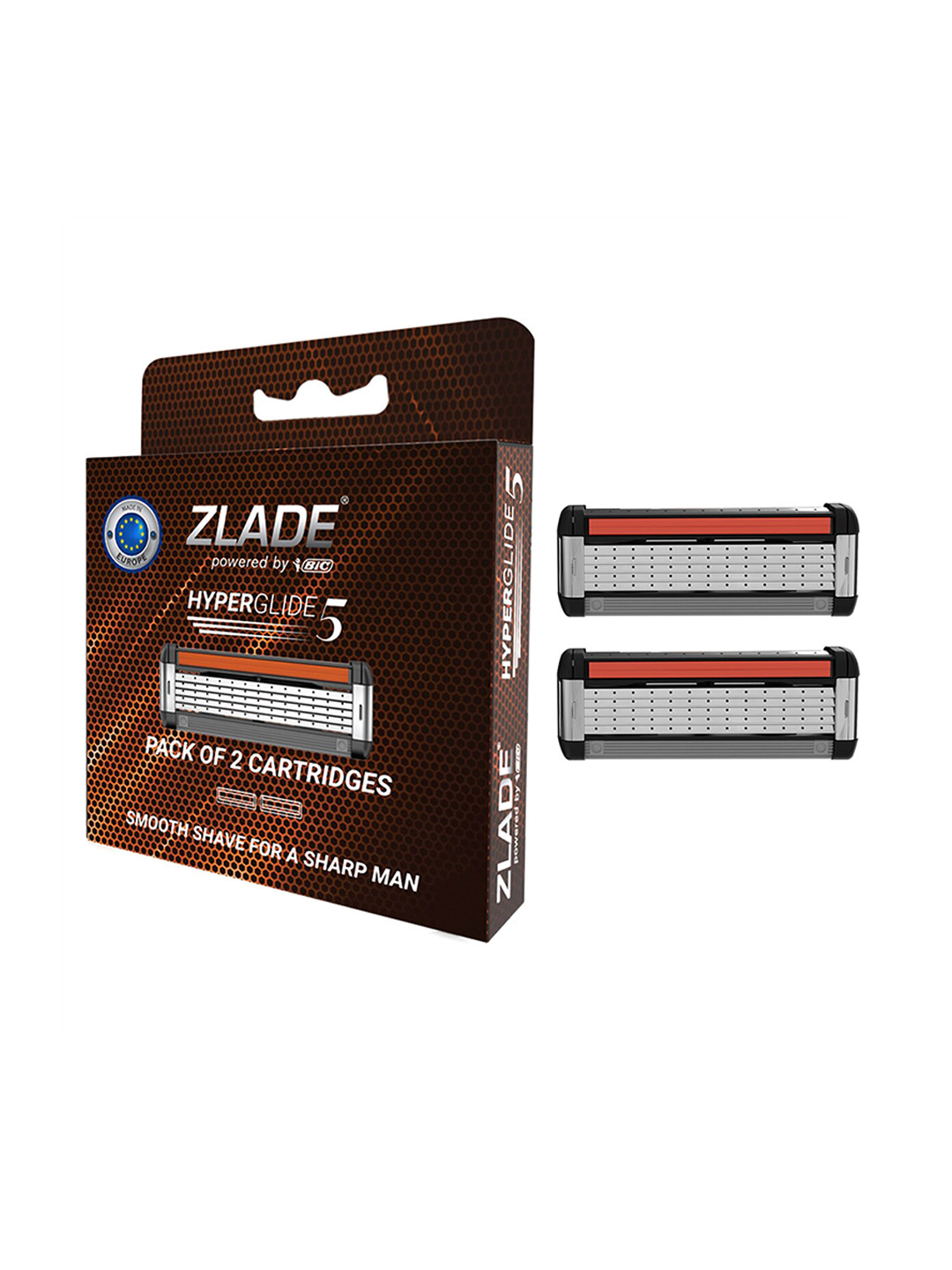 Buy ZLADE Men Set Of 2 HyperGlide5 Razor Cartridges Razors And